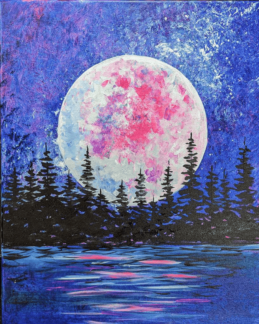 Vibrant Moon